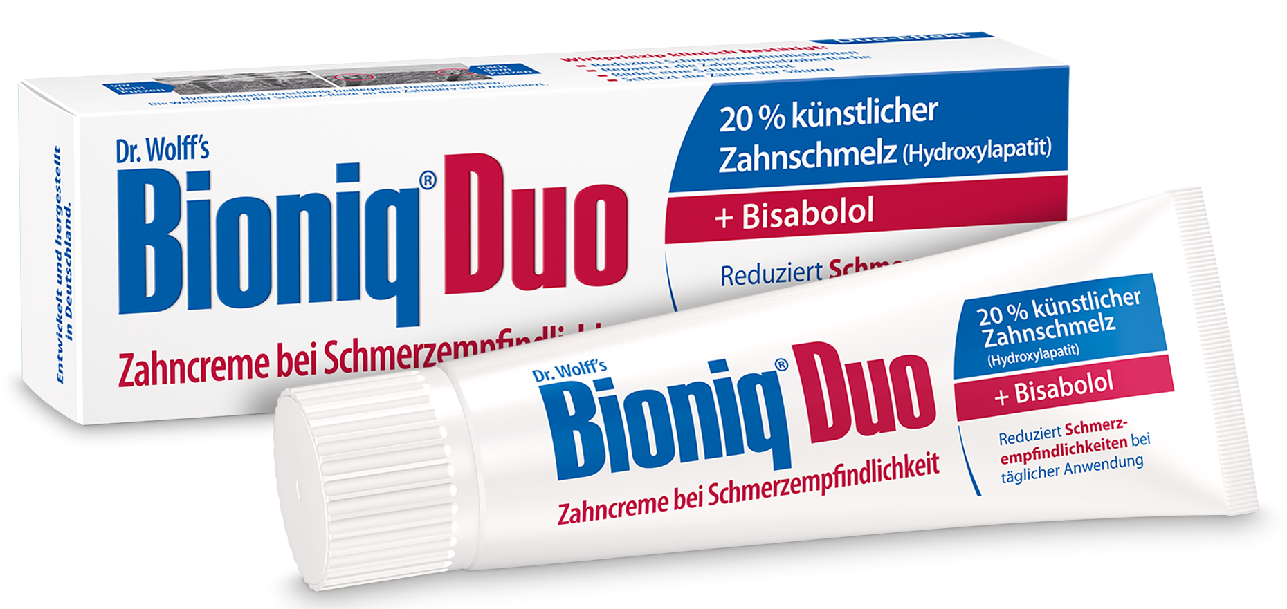 [Translate to de_AT:] Bioniq® Repair-Zahncreme